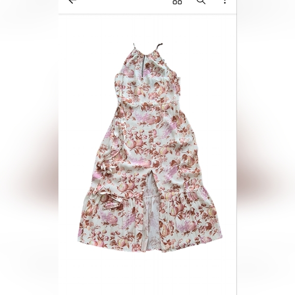 Paige Women's Jade Midi Dress Size L - Picture 2 of 5